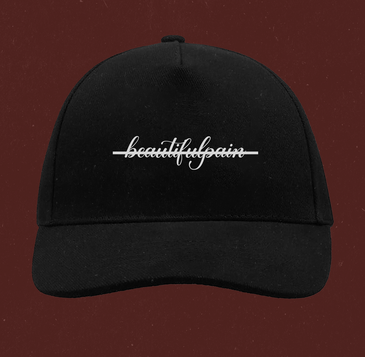 Beautiful Pain Signature Embroidered Logo Cap